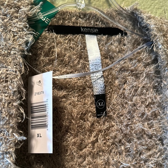 Cozy Brown Fuzzy Cardigan - Picture 2 of 3